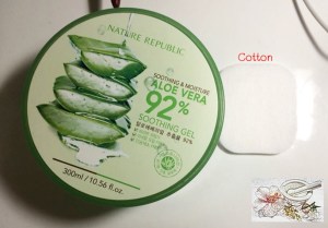 aloe +cotton