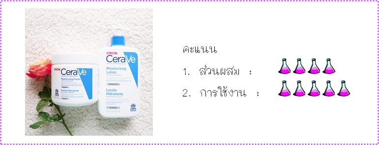 คะแนน CeraVe
